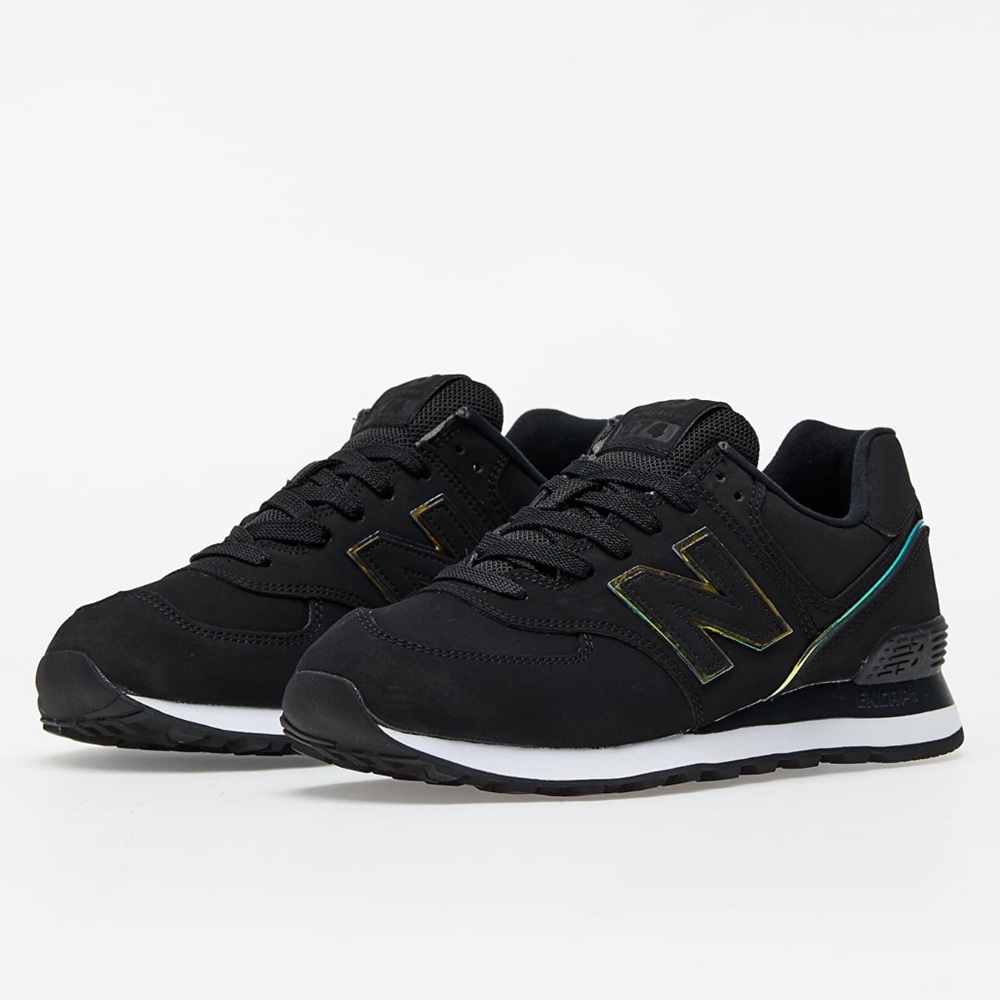 New Balance 574 -Black Suede